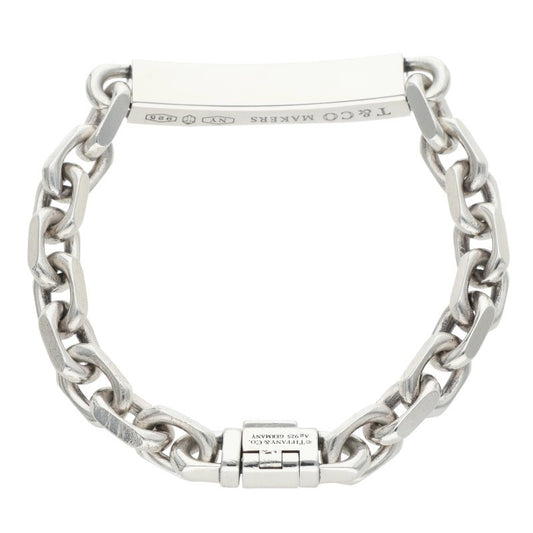 TIFFANY&Co. Makers ID Silver Bracelet