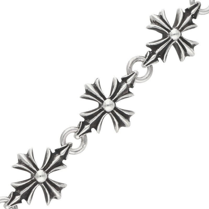 Chrome Hearts CO CH PLUS Cut Out Silver Bracelet Size 9LINK