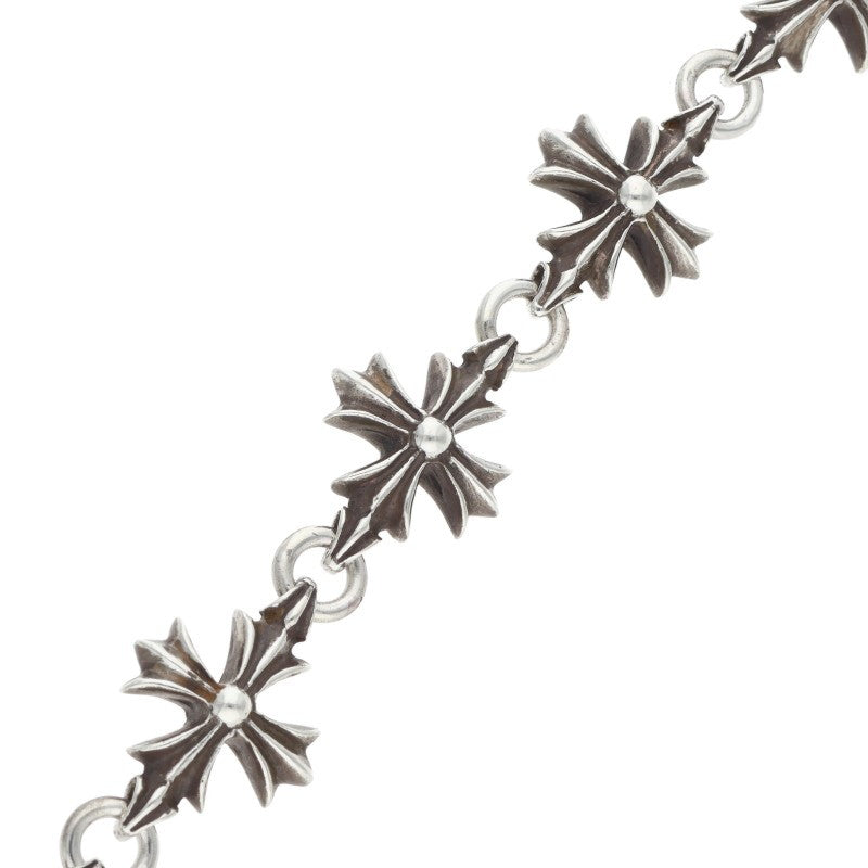 Chrome Hearts CO CH PLUS Cut Out Silver Bracelet Size 9LINK