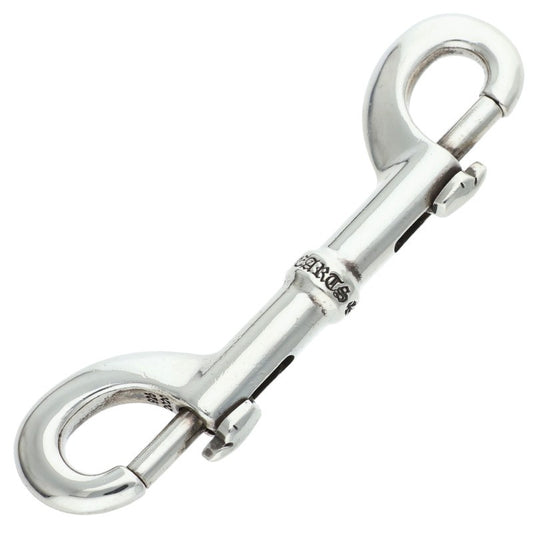 Chrome Hearts Double Clip Key Chain Size ONE SIZE Silver