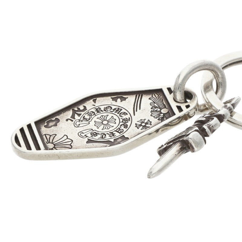 Chrome Hearts SMALL HOTEL KEY Silver Key Ring Size ONE SIZE