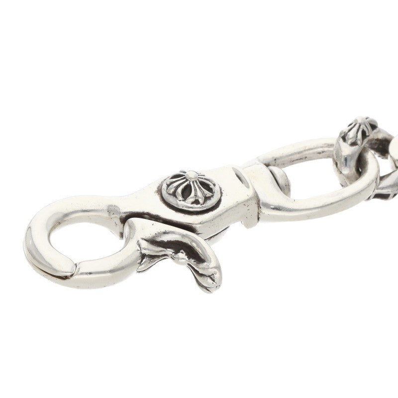 Chrome Hearts Silver 1 Clip Short Fancy Wallet Size ONE SIZE