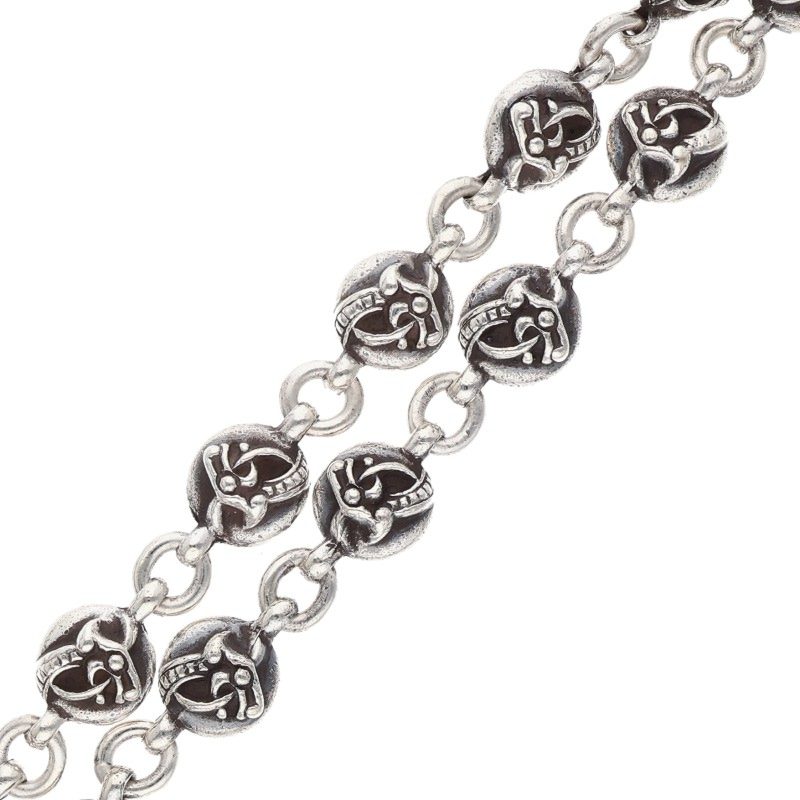 Chrome Hearts 2-Clip Long #2 Celtic Old Silver