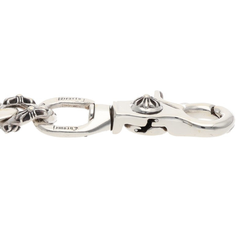 Chrome Hearts 1-Clip Short Fancy Wallet Chain Size Silver