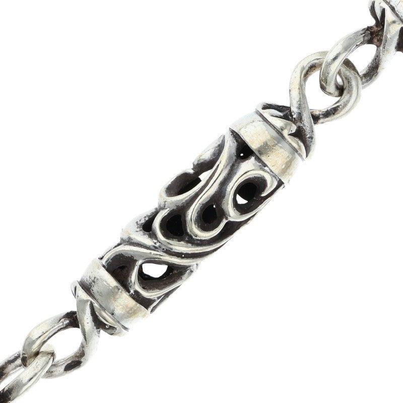 Chrome Hearts Silver Old Roller Wallet Chain Size 9LINK
