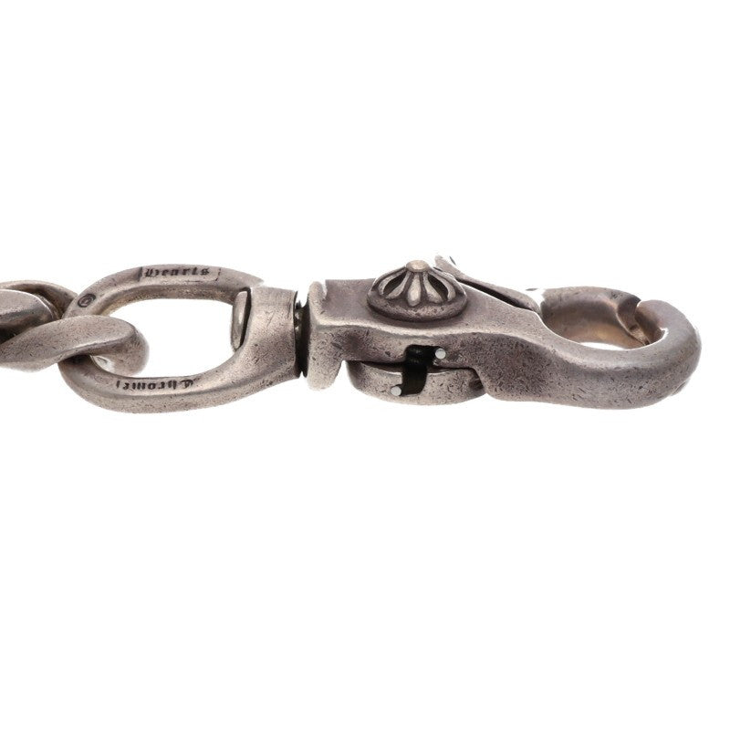 Chrome Hearts 2-Clip Long Classic Wallet Chain Size Silver