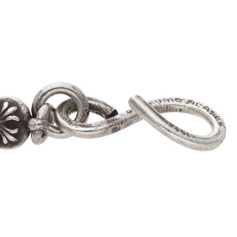 Chrome Hearts #1 Cross Ball 1 Clip Silver Wallet Chain
