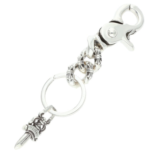 Chrome Hearts CLP CHN XFANCY-S Silver Keychain Wallet