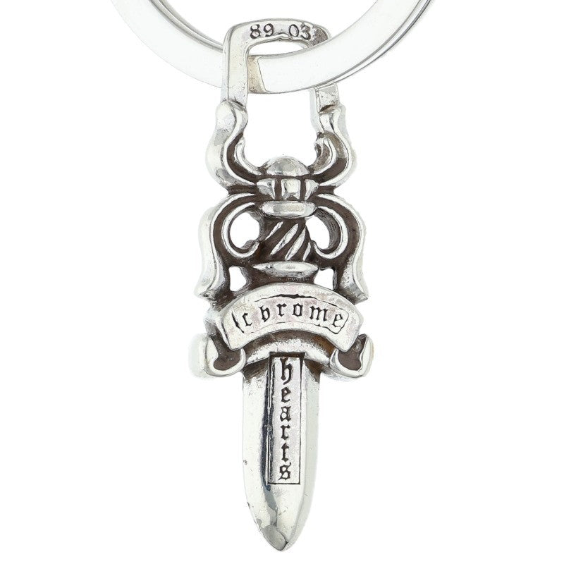 Chrome Hearts CLP CHN XFANCY-S Short Silver Keychain Wallet
