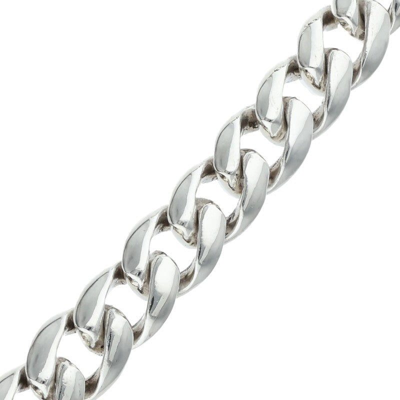 Chrome Hearts 2 Clip Short Classic Silver Wallet Chain