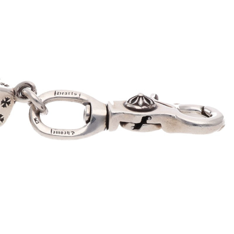 Chrome Hearts 925 Silver 2-Clip Wallet Chain Size 11LINK