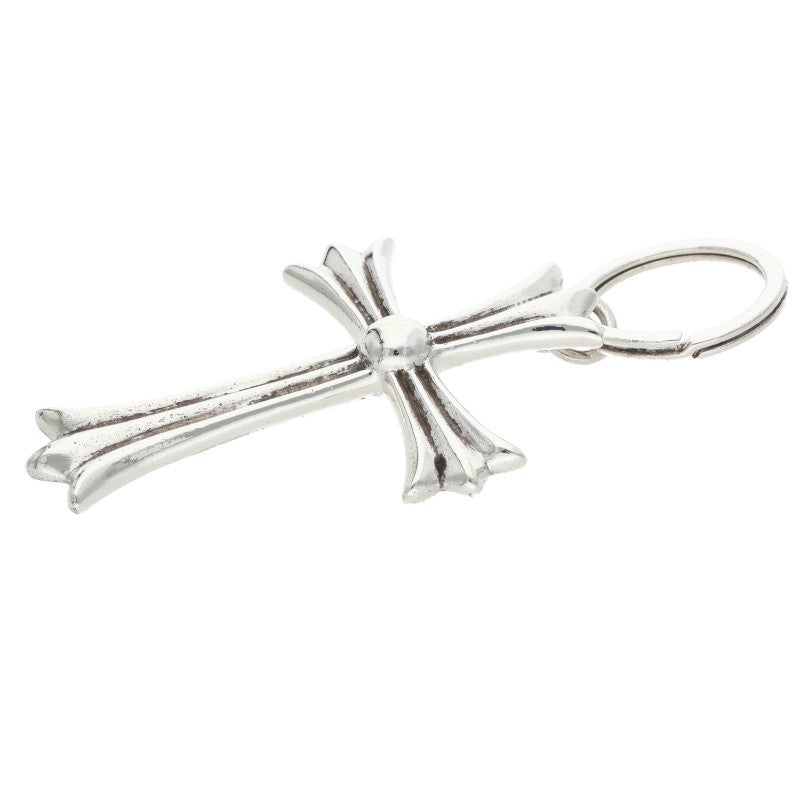 Chrome Hearts Large Cross #5 Dagger Silver Keyring