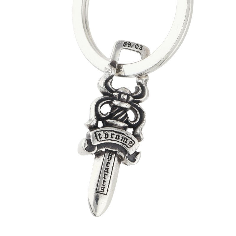 Chrome Hearts Valet Silver Keyring