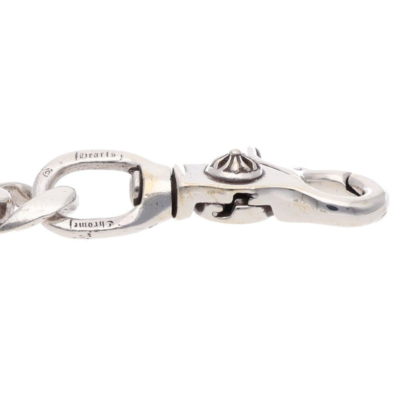 Chrome Hearts Classic 2-Clip Silver Wallet Chain