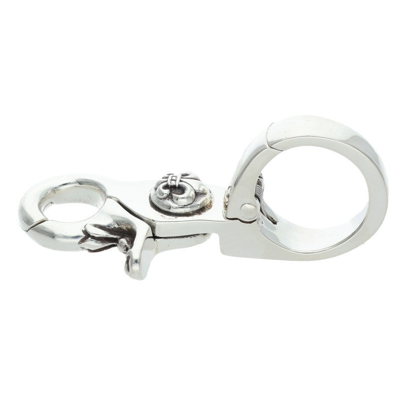 Chrome Hearts BS Fleur Quick Clip Silver