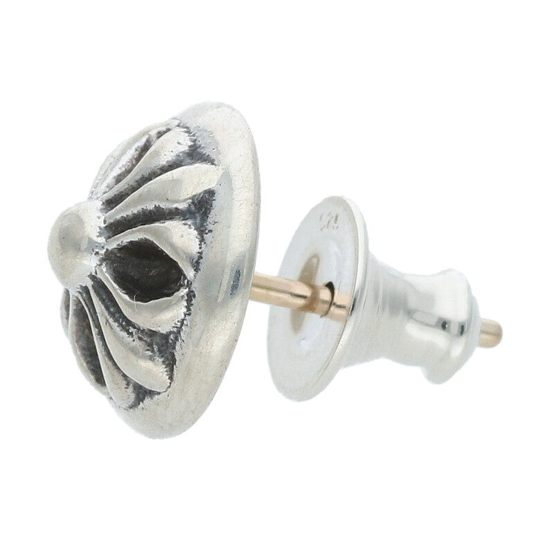 Chrome Hearts Silver Cross Ball Stud Single Size ONE SIZE