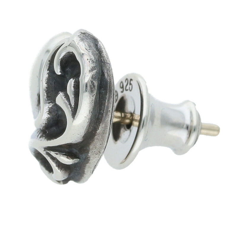 Chrome Hearts Heart Stud Silver Earring Size ONE SIZE