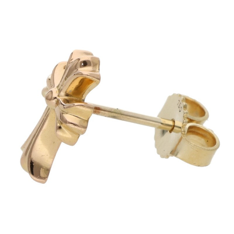 Chrome Hearts 22K No2 CH Cross Stud Gold Size ONE SIZE