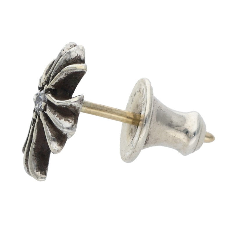 Chrome Hearts CH Cross Stud 1 Diamond Earring Size ONE Multi