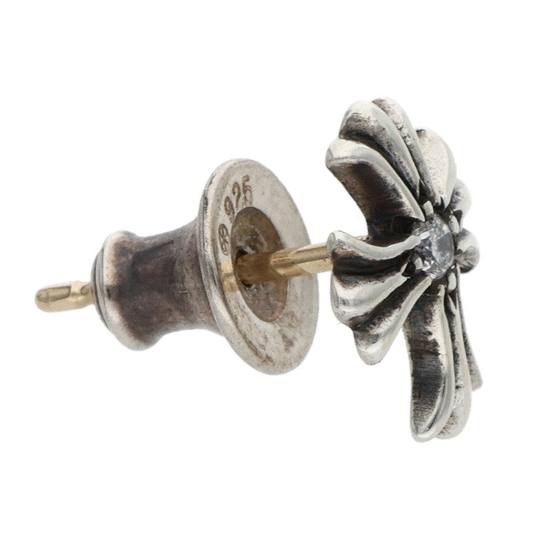Chrome Hearts CH Cross Stud 1 Diamond Earring