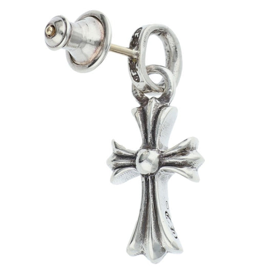 Chrome Hearts Baby Fat Drop Silver Earring Size ONE SIZE