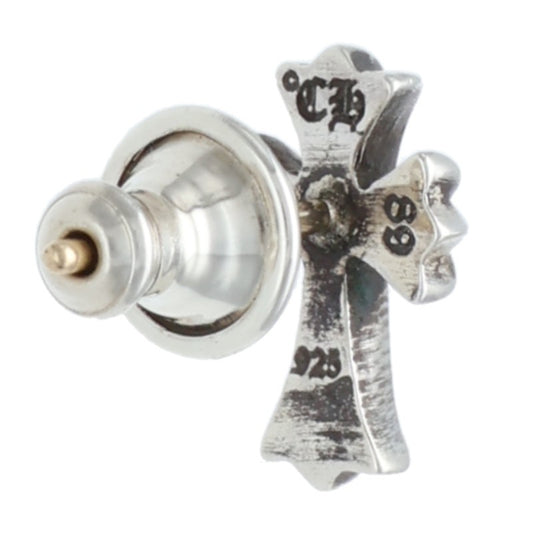 Chrome Hearts CH Cross Fat Stud Silver Earring Size ONE SIZE