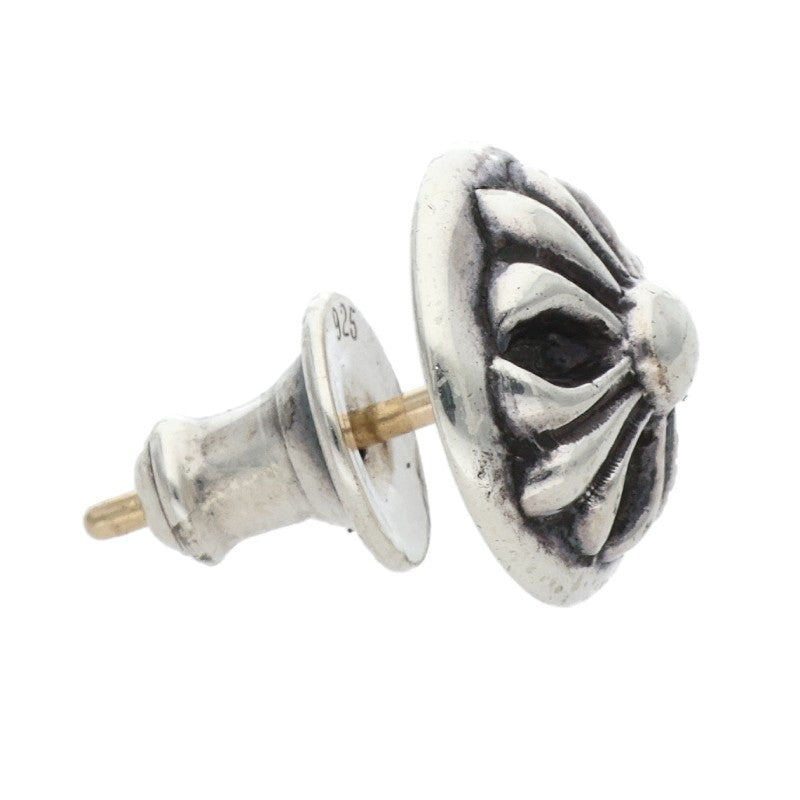 Chrome Hearts Cross Ball Stud Silver Earring Size ONE SIZE