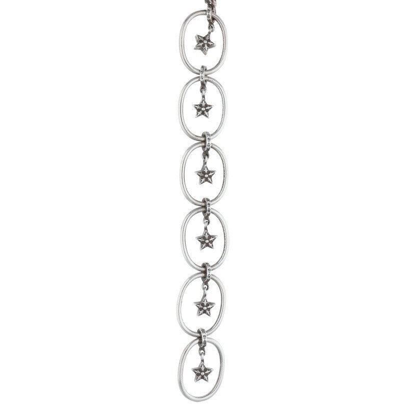 Chrome Hearts Paper Oval Star Drop 925 Silver Size ONE SIZE