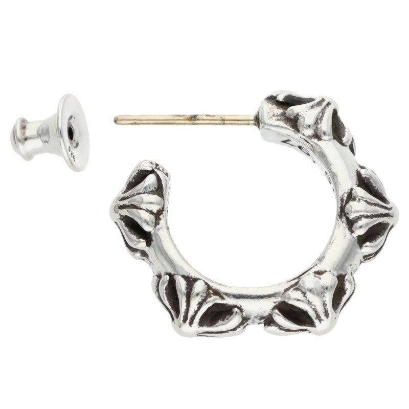 Chrome Hearts SML Cross Band Hoop 925 Silver Size ONE SIZE