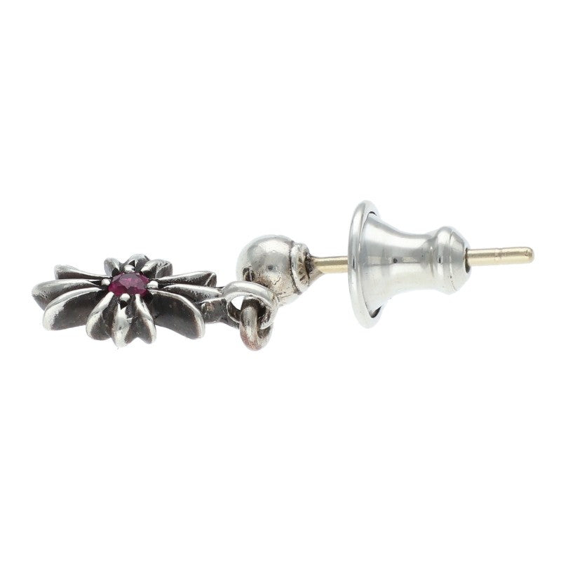 Chrome Hearts Tiny E CH Plus 1 Ruby Silver Size ONE SIZE