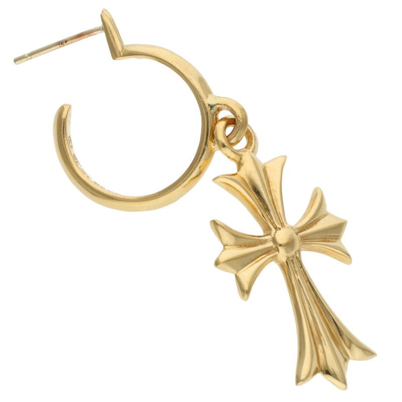 Chrome Hearts 22K Yellow Gold Tiny CH Cross Size ONE SIZE