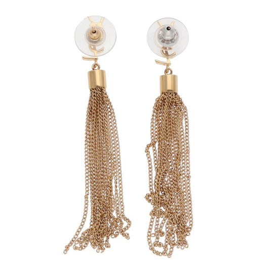 SAINT LAURENT PARIS YSL Cassandra Tassel Size ONE SIZE