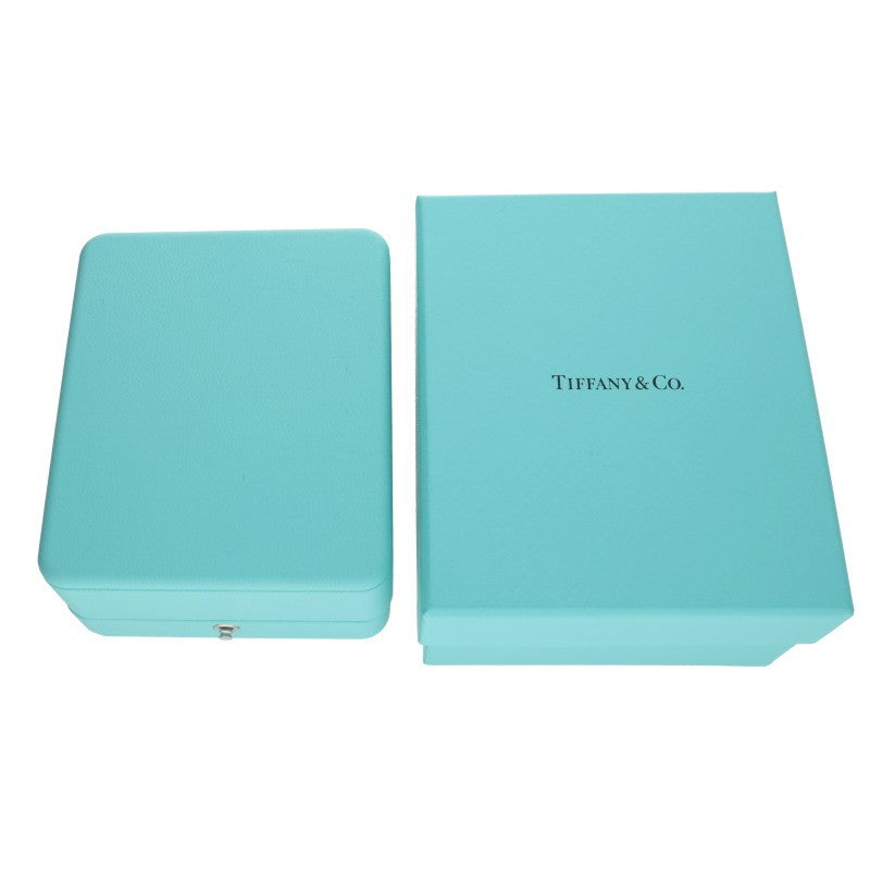 TIFFANY&Co. Lock K18YG Small Diamond Earrings Size ONE SIZE