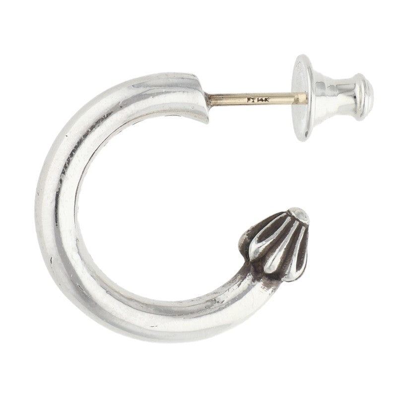 Chrome Hearts Plain Hoop Silver (Silver 3.25g)