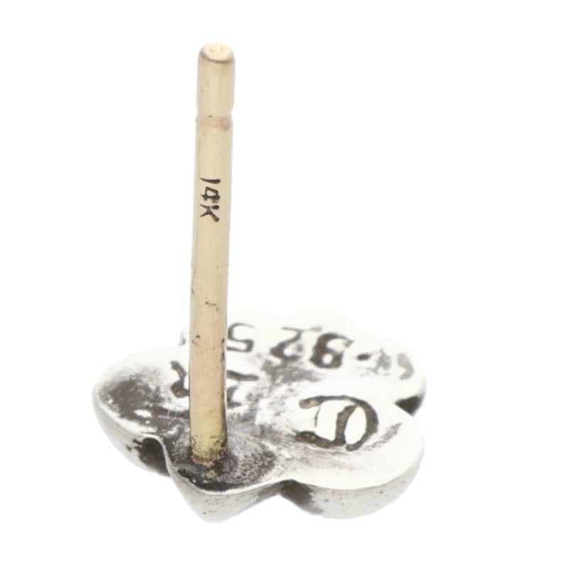 Chrome Hearts BS Fleur Stud Silver Earring Size ONE SIZE