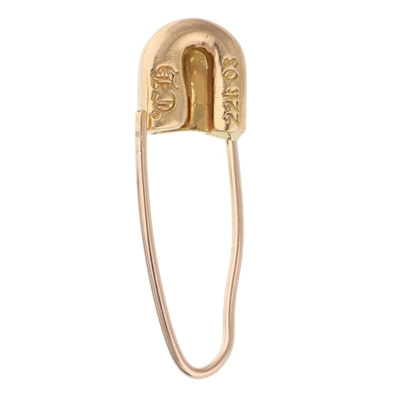 Chrome Hearts 22K ER Safety Pin Yellow Gold