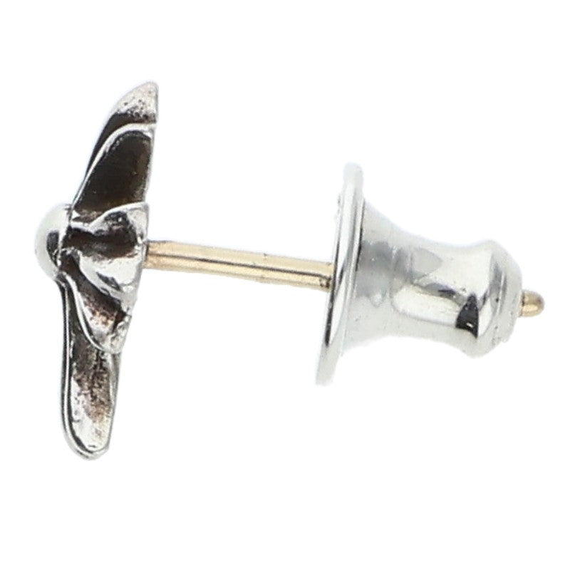 Chrome Hearts CH Cross Stud Earring Silver