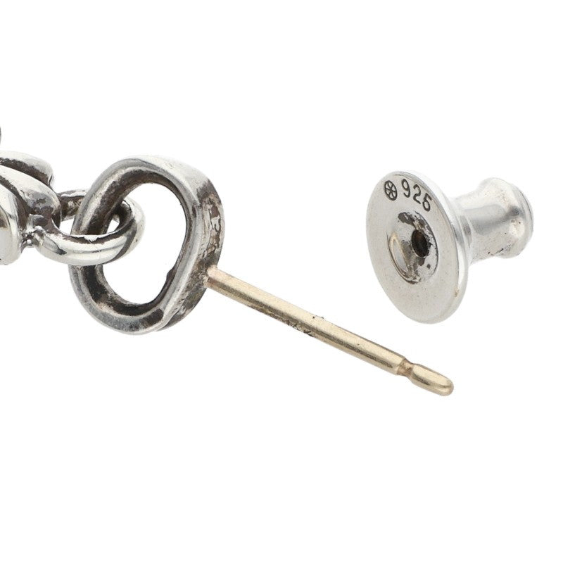 Chrome Hearts Baby Fat Drop Silver Earring