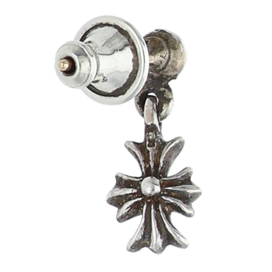 Chrome Hearts Silver Tiny E CH Plus Drop Size ONE SIZE