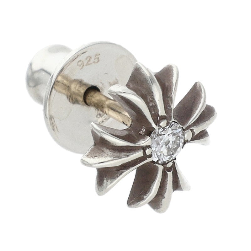 Chrome Hearts Silver No2 CH Plus Diamond Stud Size ONE Multi