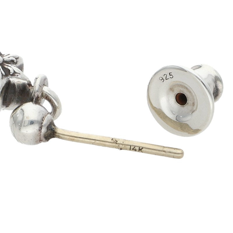 Chrome Hearts Tiny Star Drop Silver Earring Size ONE SIZE