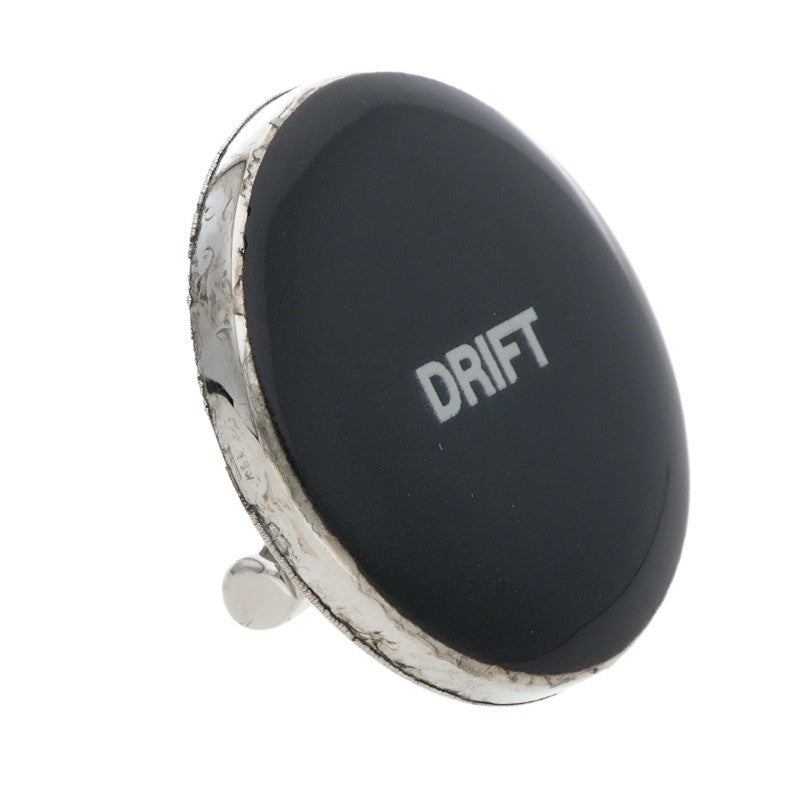 PRADA DRIFT Single Earring Black Silver