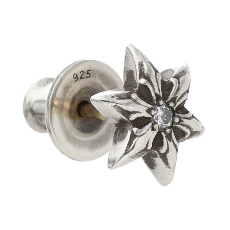 Chrome Hearts CO Star Stud 1 Diamond Silver Size ONE SIZE