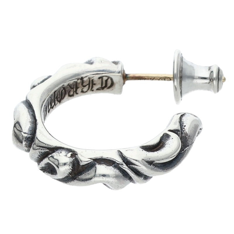 Chrome Hearts Scroll Hoop Silver Single Size ONE SIZE