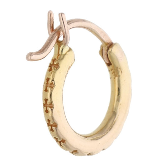 Chrome Hearts 22K ER TFL Gold Stud Earring Size ONE SIZE