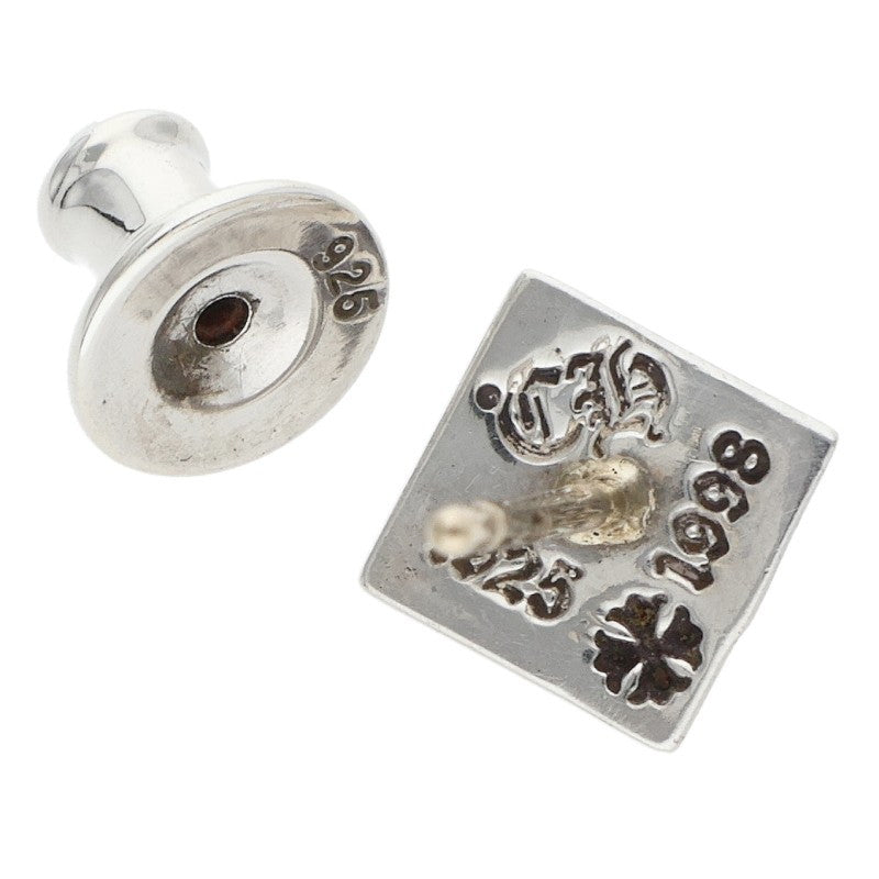 Chrome Hearts Pyramid Stud Silver Earring Size ONE SIZE