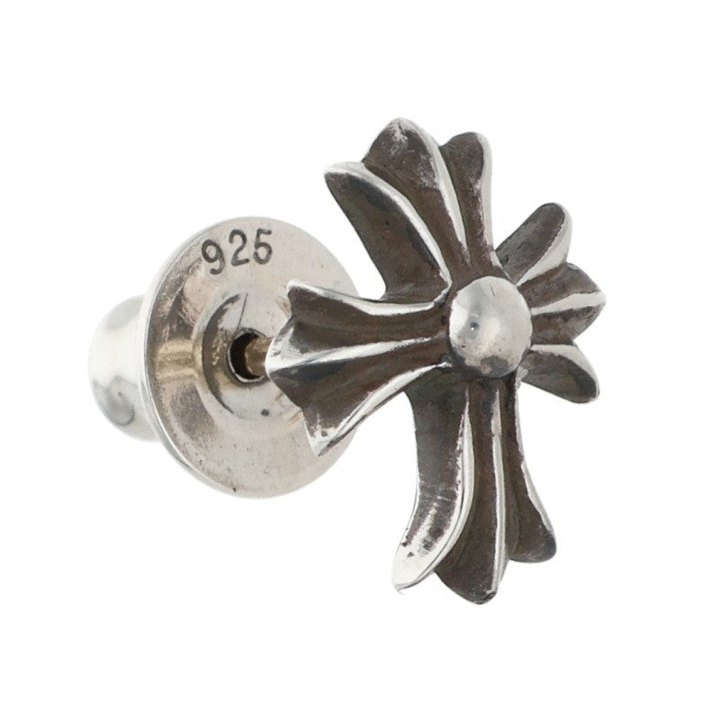 Chrome Hearts No2 CH Cross Stud Silver Earring Size ONE SIZE