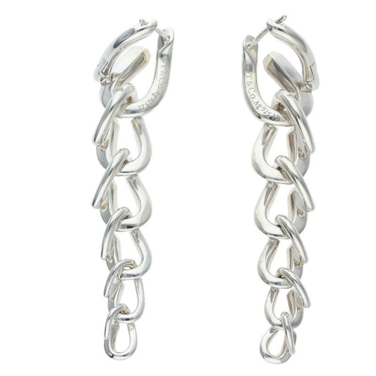 TIFFANY&Co. Forge Silver Earring Size ONE SIZE