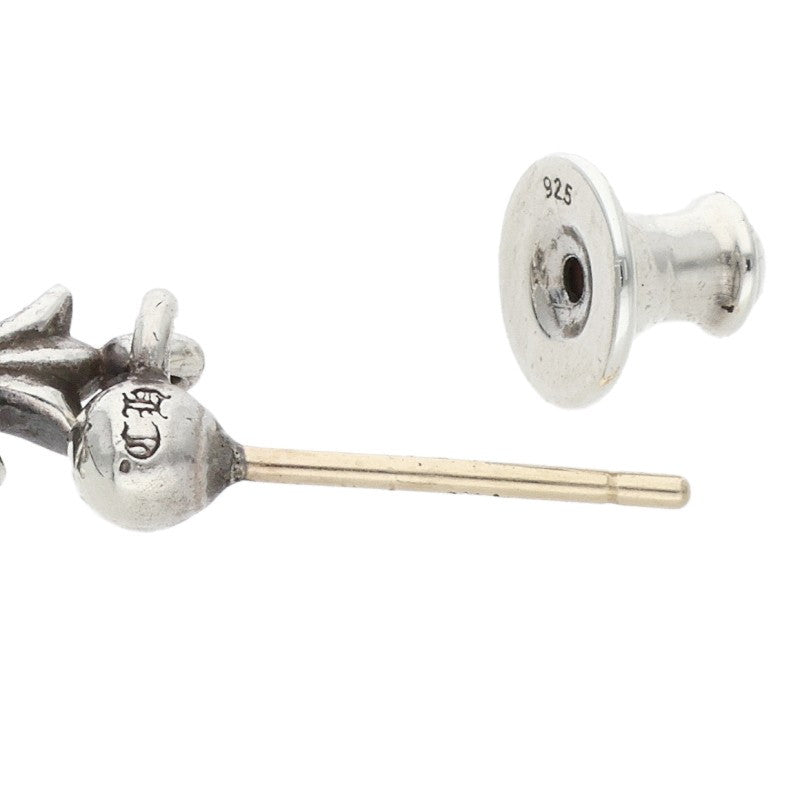 Chrome Hearts Tiny E CH Plus Silver Earring Size ONE SIZE