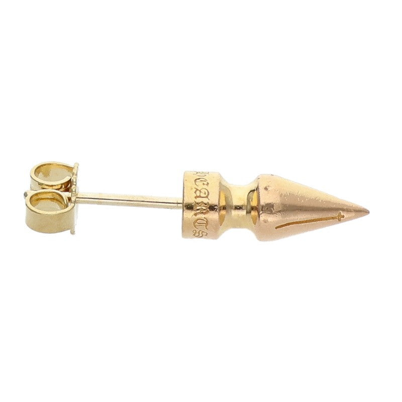 Chrome Hearts 22K Tiny Spike Gold Stud Earring Size ONE SIZE